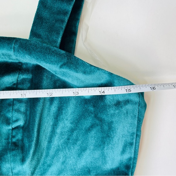 Anthropologie Maeve Emmanuelle Velvet Crop Top - Picture 6 of 7